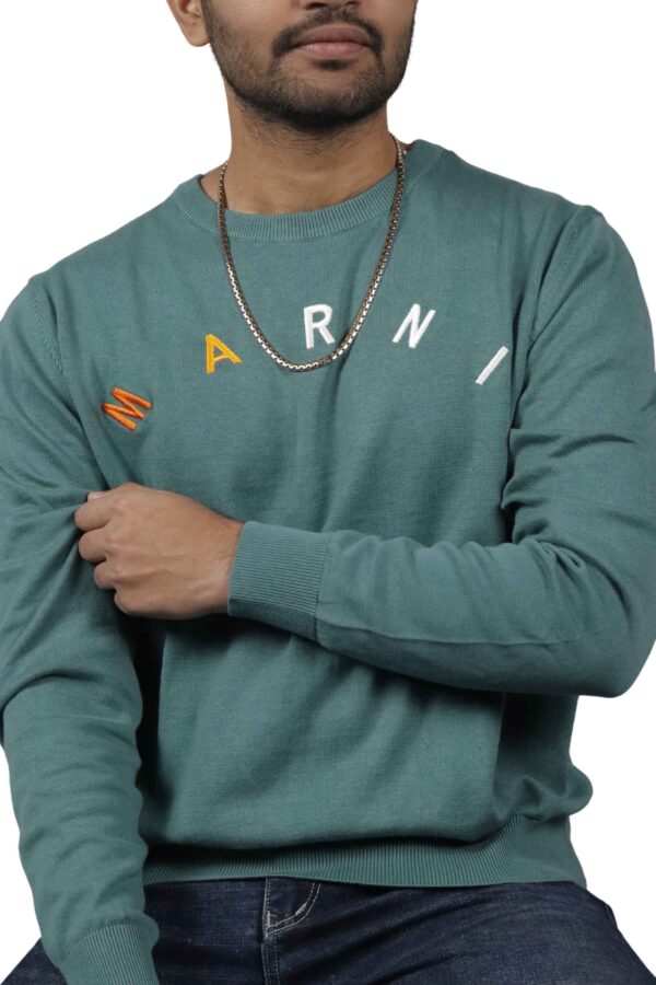 Long Sleeve Sweater (Teal Green)